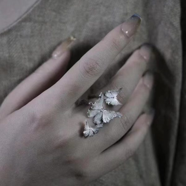 Dishi Silver Ring - Image 2